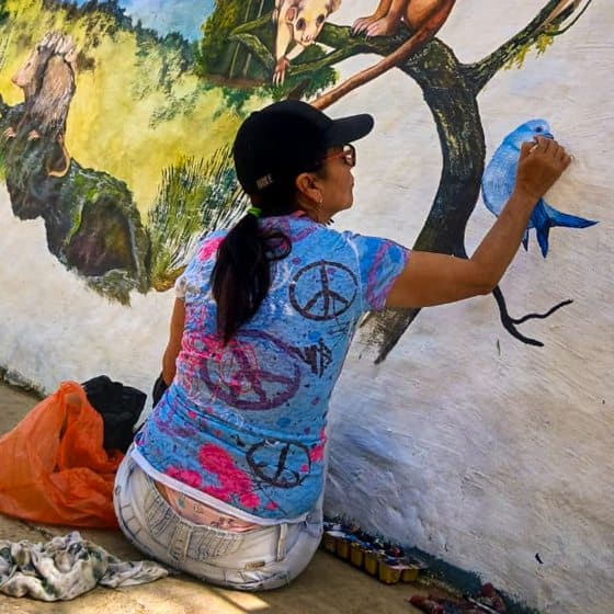 Doña Beatriz — Artista de los murales
